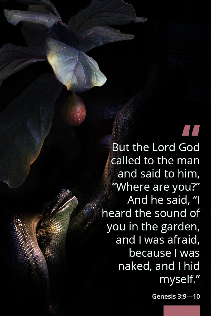 Genesis 3.9-10 - God called to Adam and said, Where are you - St ...